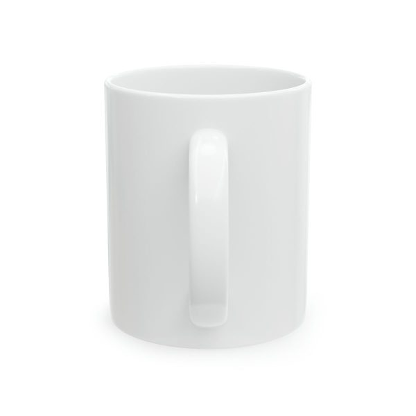 White Ceramic Mug, 11oz - Image 2