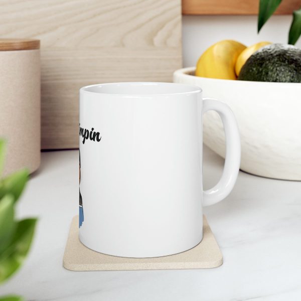 White Ceramic Mug, 11oz - Image 8