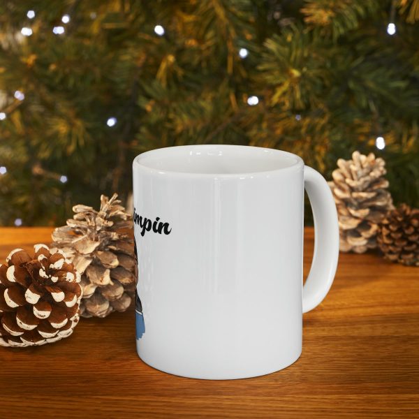 White Ceramic Mug, 11oz - Image 10